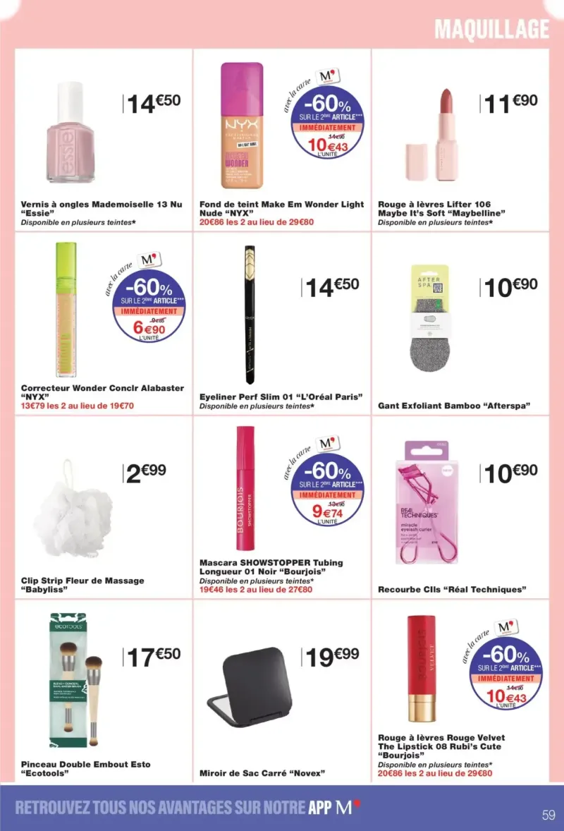 Monoprix catalogue du 22/09 – page 59