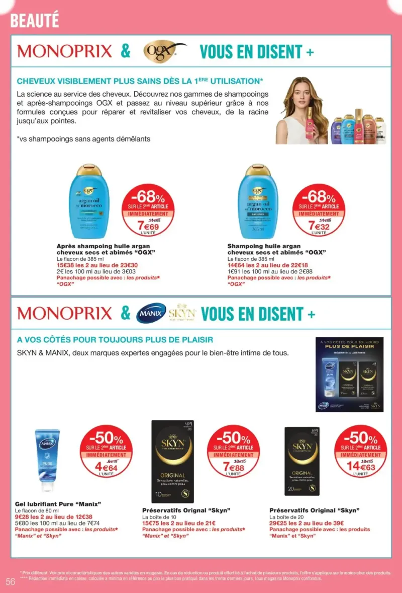 Monoprix catalogue du 22/09 – page 56