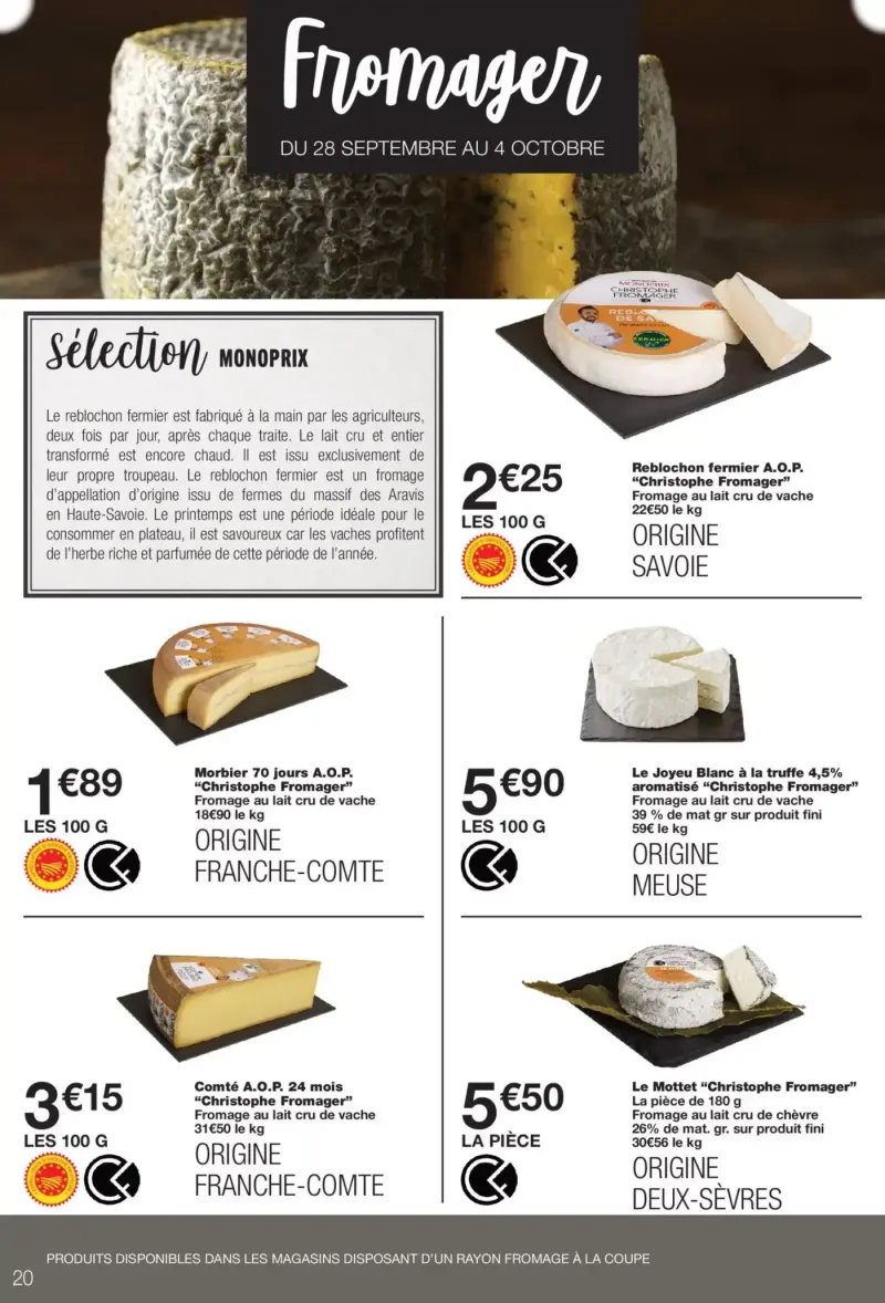 Monoprix catalogue du 22/09 – page 20