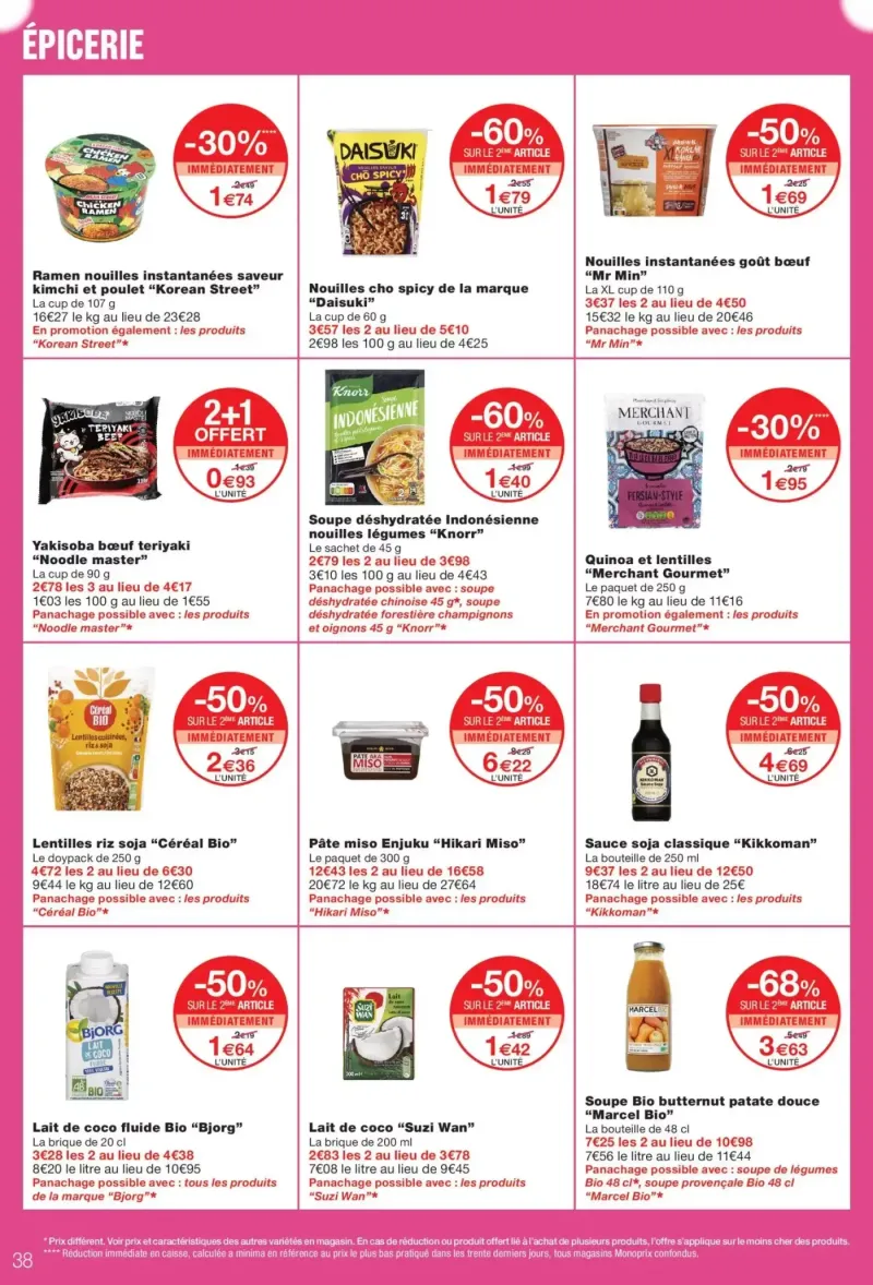 Monoprix catalogue du 22/09 – page 38