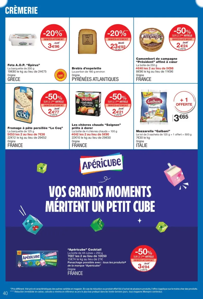Monoprix catalogue du 22/09 – page 40