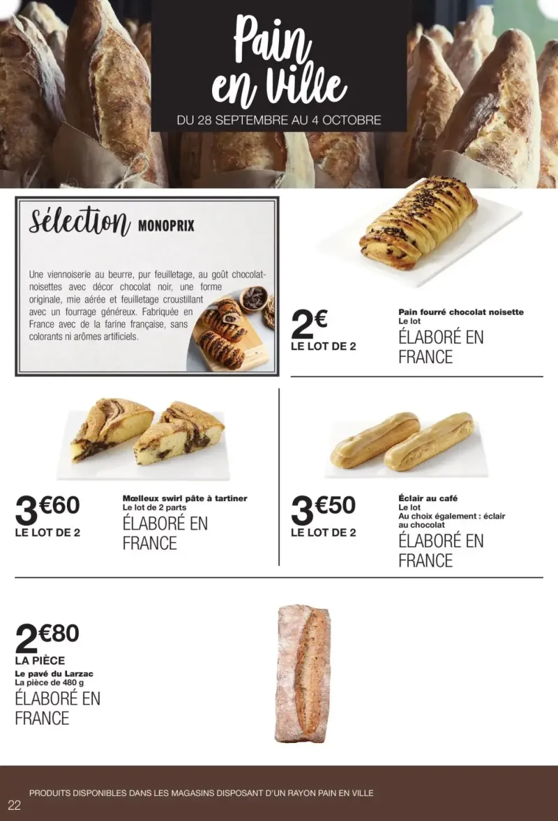 Monoprix catalogue du 22/09 – page 22