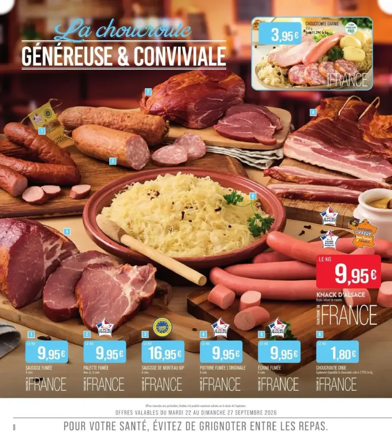 Supermarchés Match catalogue du 22/09 – page 8