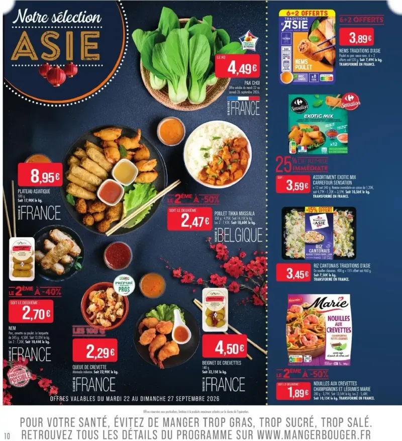 Supermarchés Match catalogue du 22/09 – page 10
