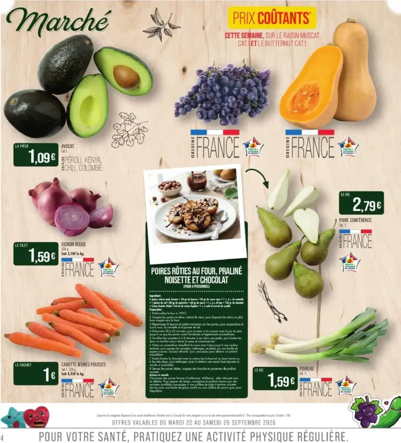 Supermarchés Match catalogue du 22/09 – page 4