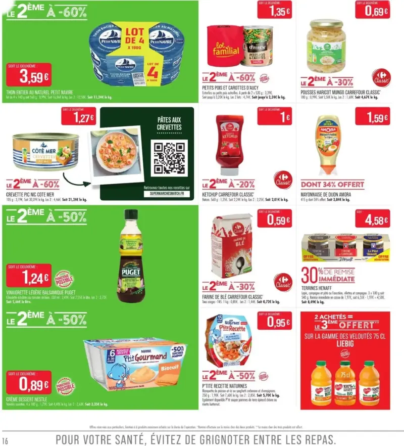 Supermarchés Match catalogue du 22/09 – page 16
