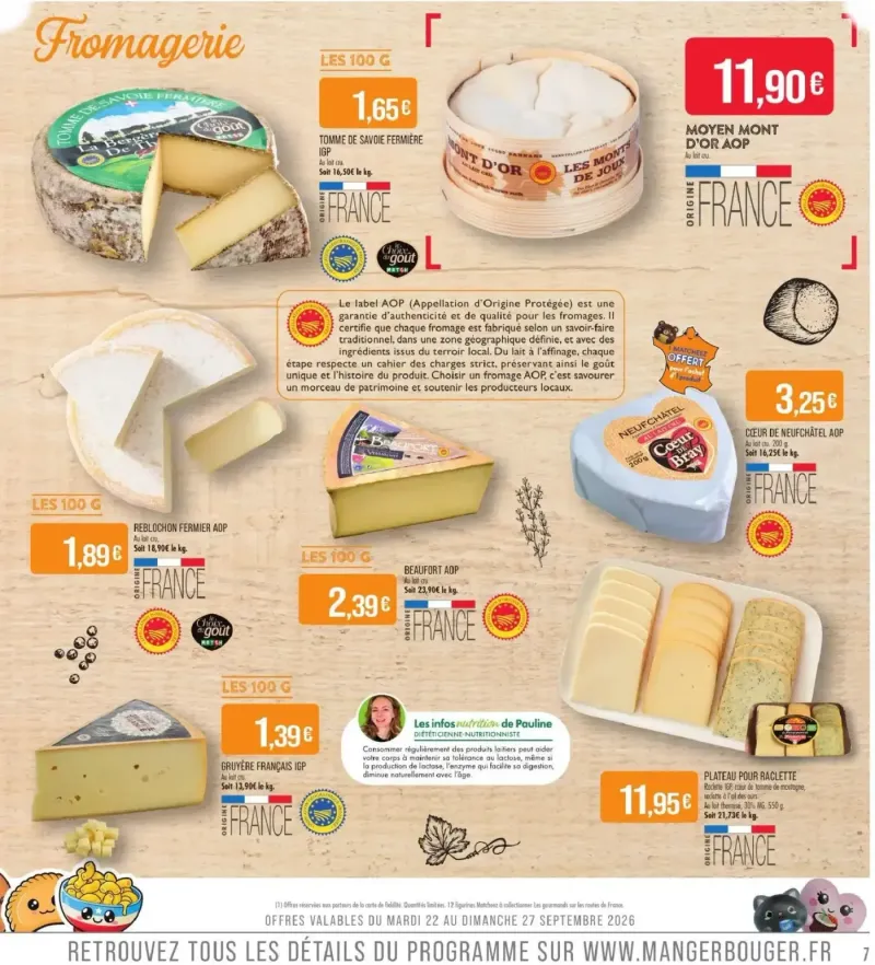 Supermarchés Match catalogue du 22/09 – page 7