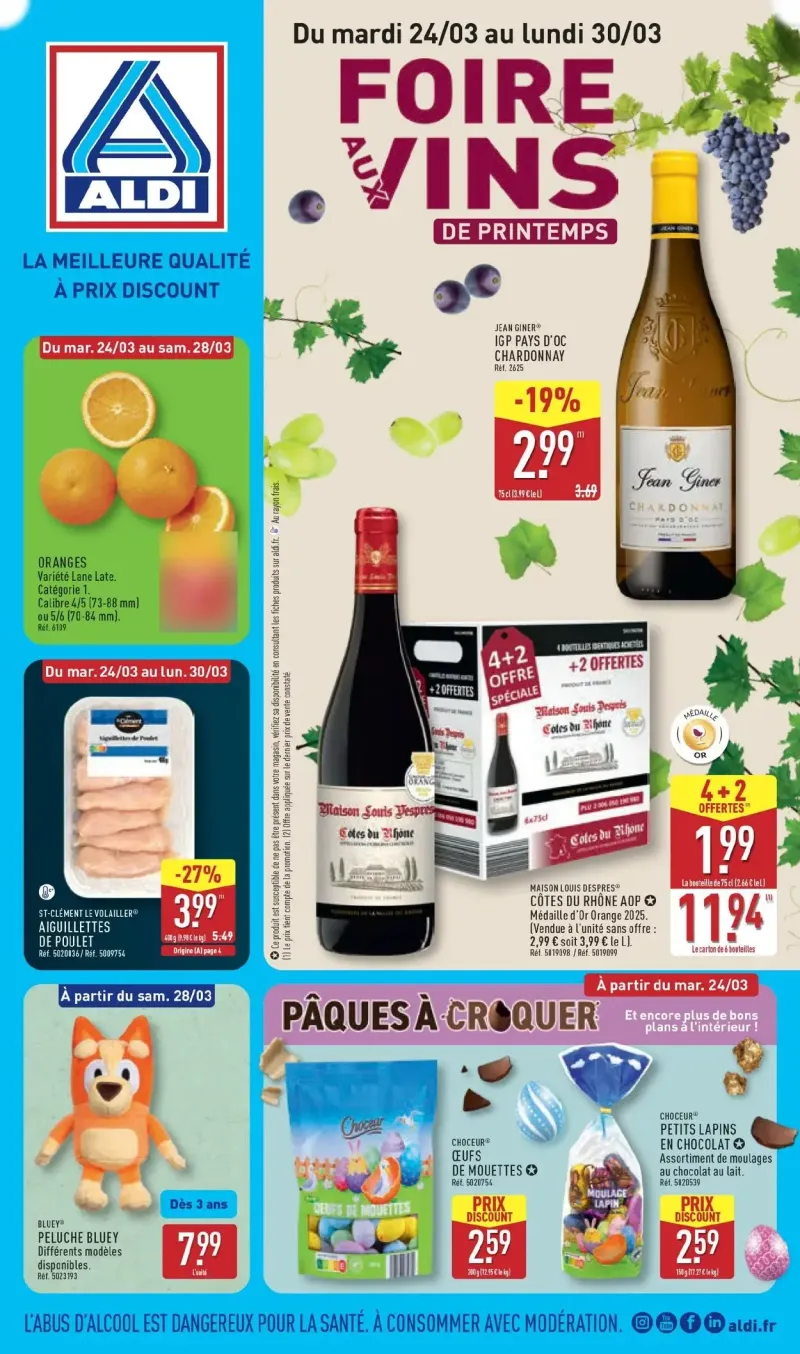 Aldi catalogue du 17/03 au 24/03/2026 – page 1