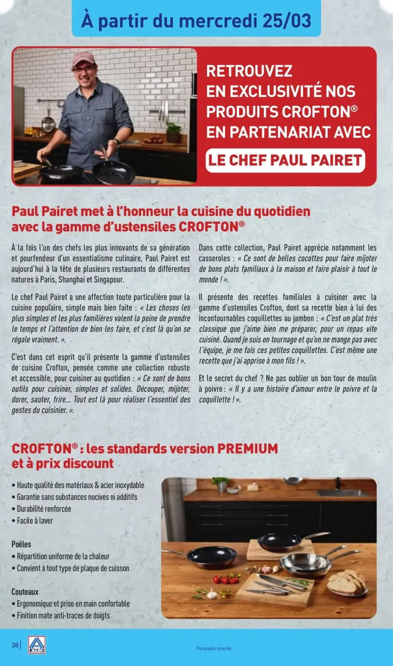Aldi catalogue du 17/03 au 24/03/2026 – page 40