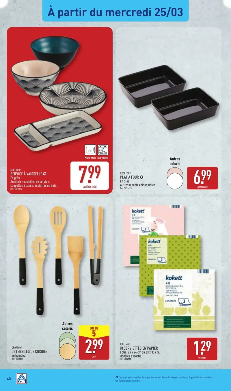 Aldi catalogue du 17/03 au 24/03/2026 – page 42