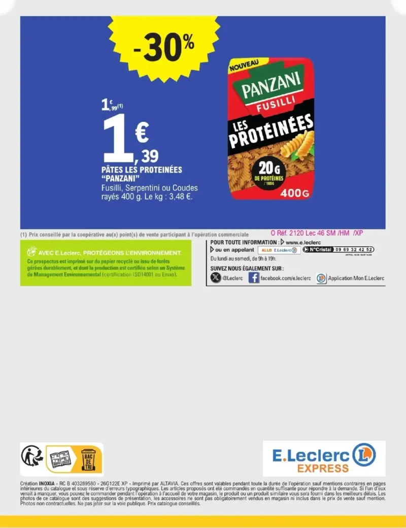 E.Leclerc catalogue du 29/09 – page 12