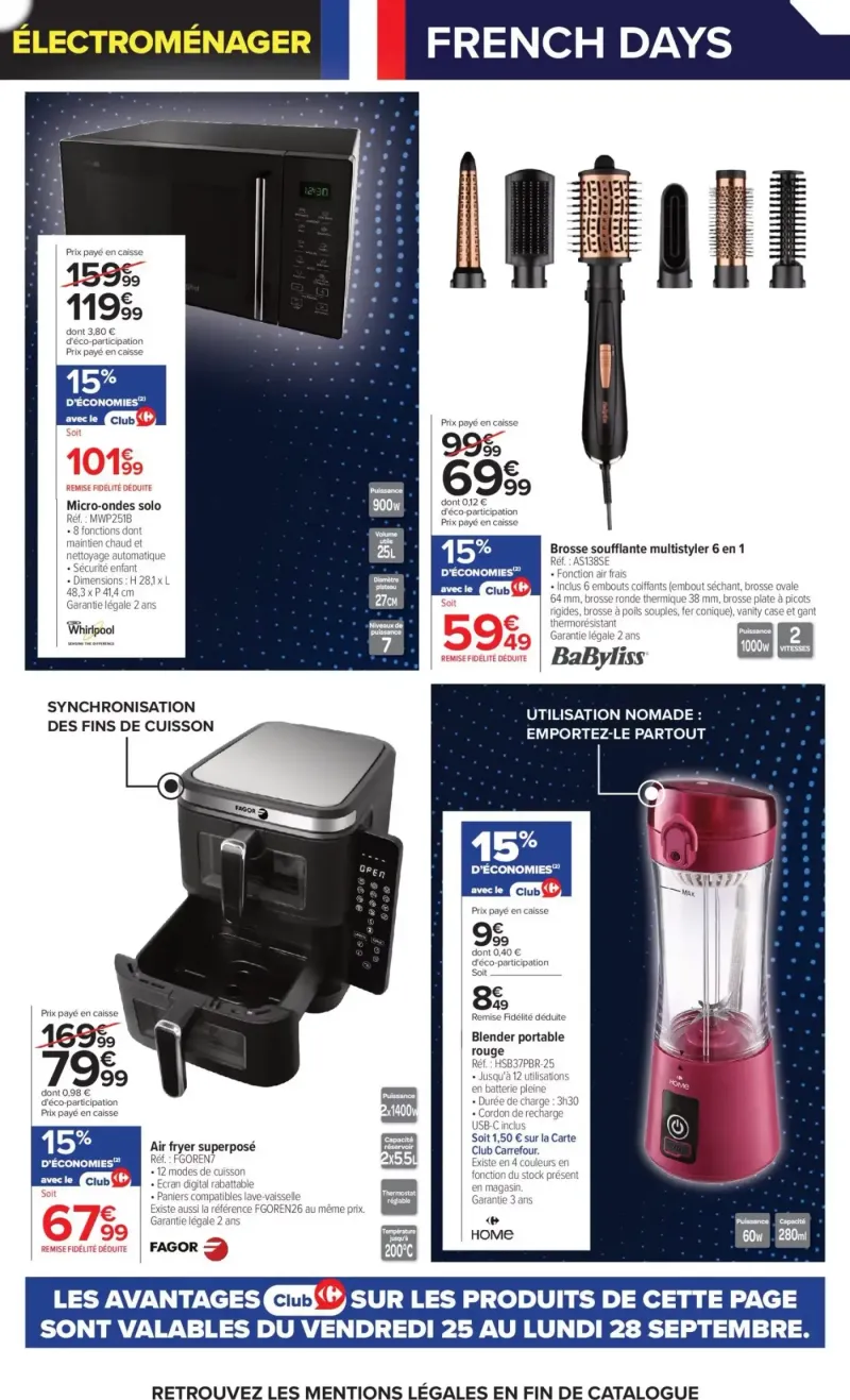 Carrefour catalogue du 25/09 – page 10