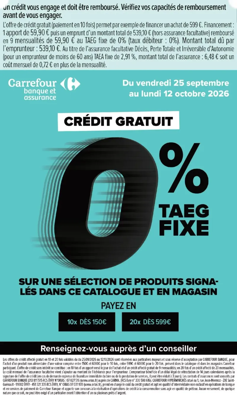 Carrefour catalogue du 25/09 – page 18