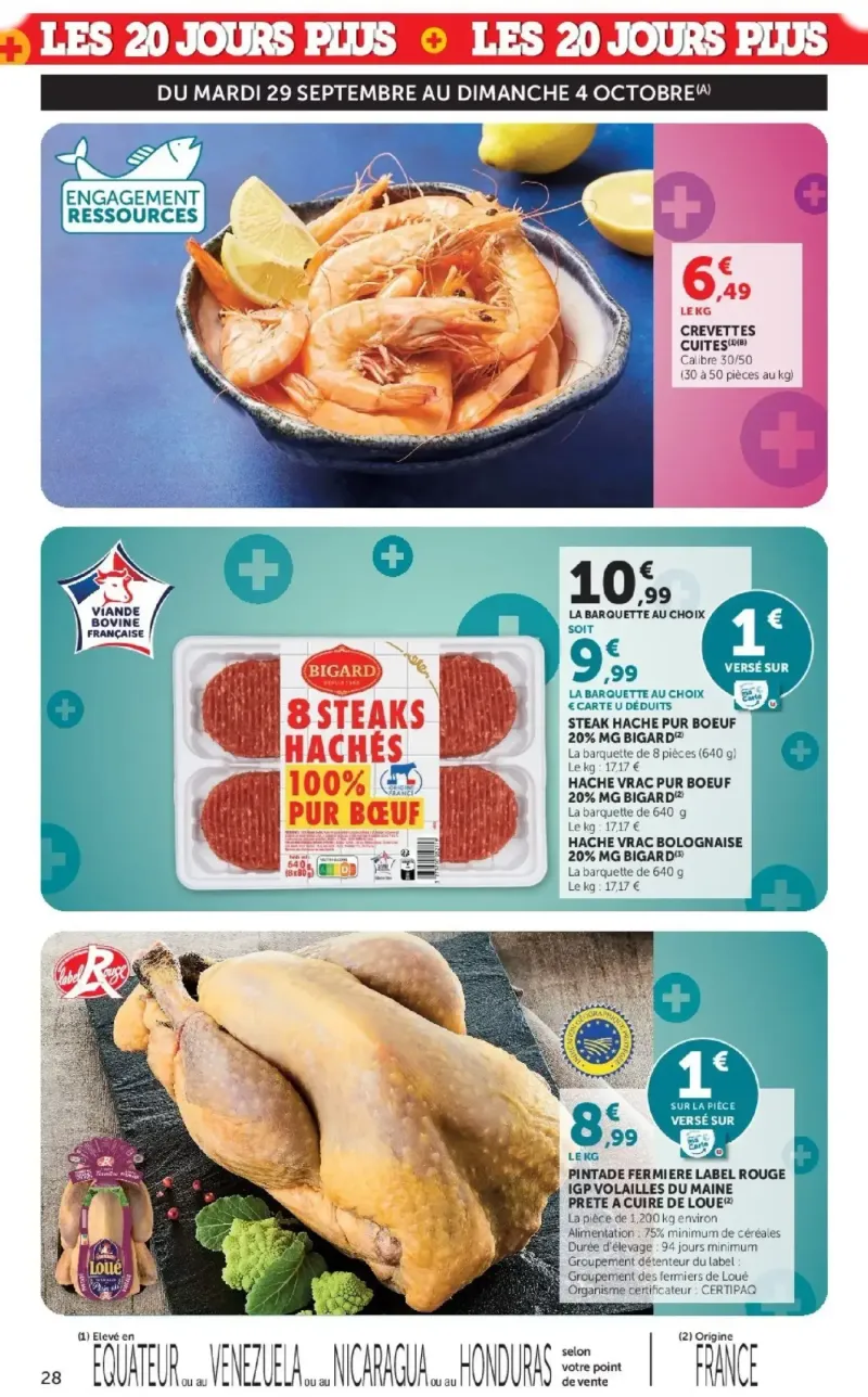 Super U catalogue du 29/09 – page 28