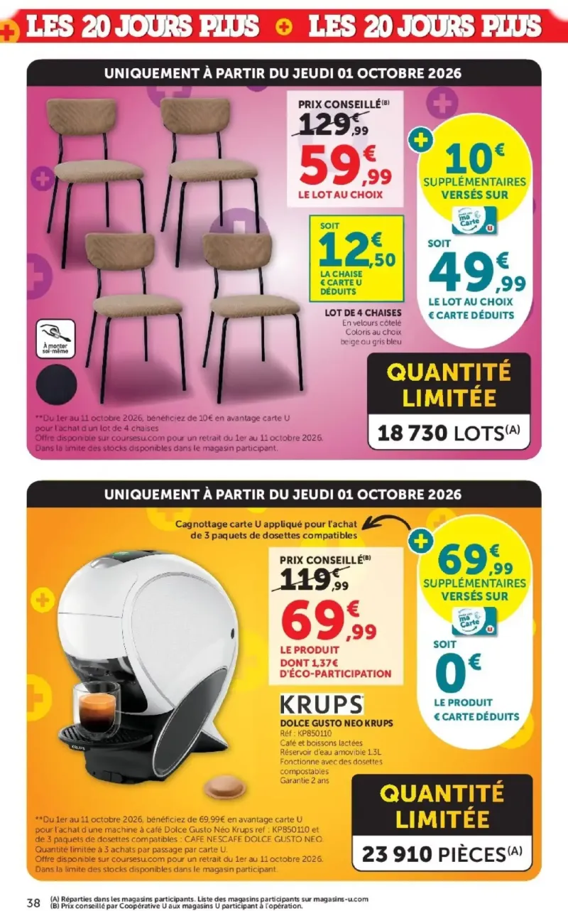 Super U catalogue du 29/09 – page 38