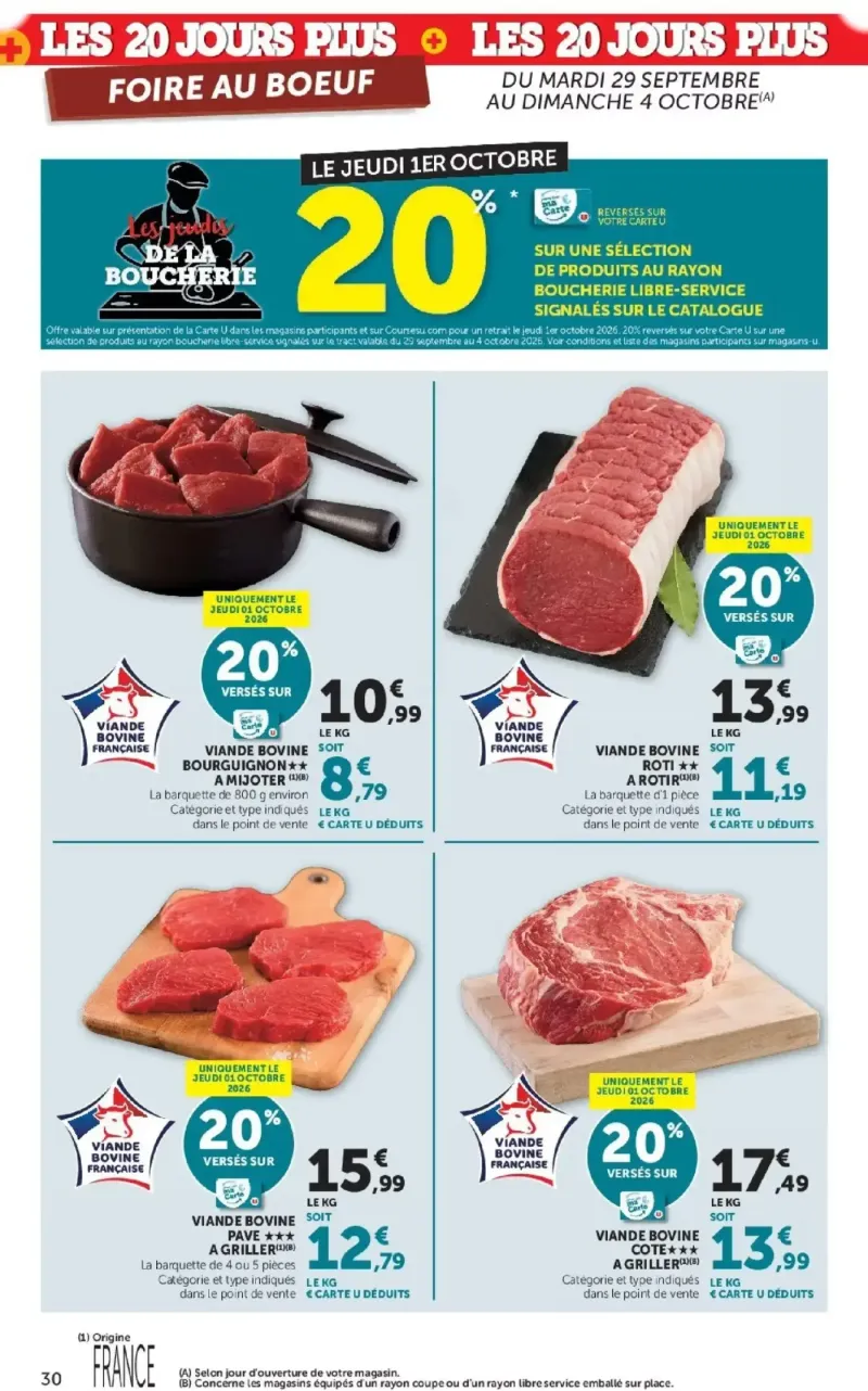 Super U catalogue du 29/09 – page 30