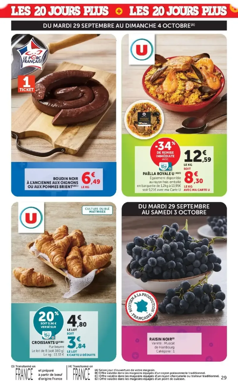Super U catalogue du 29/09 – page 29