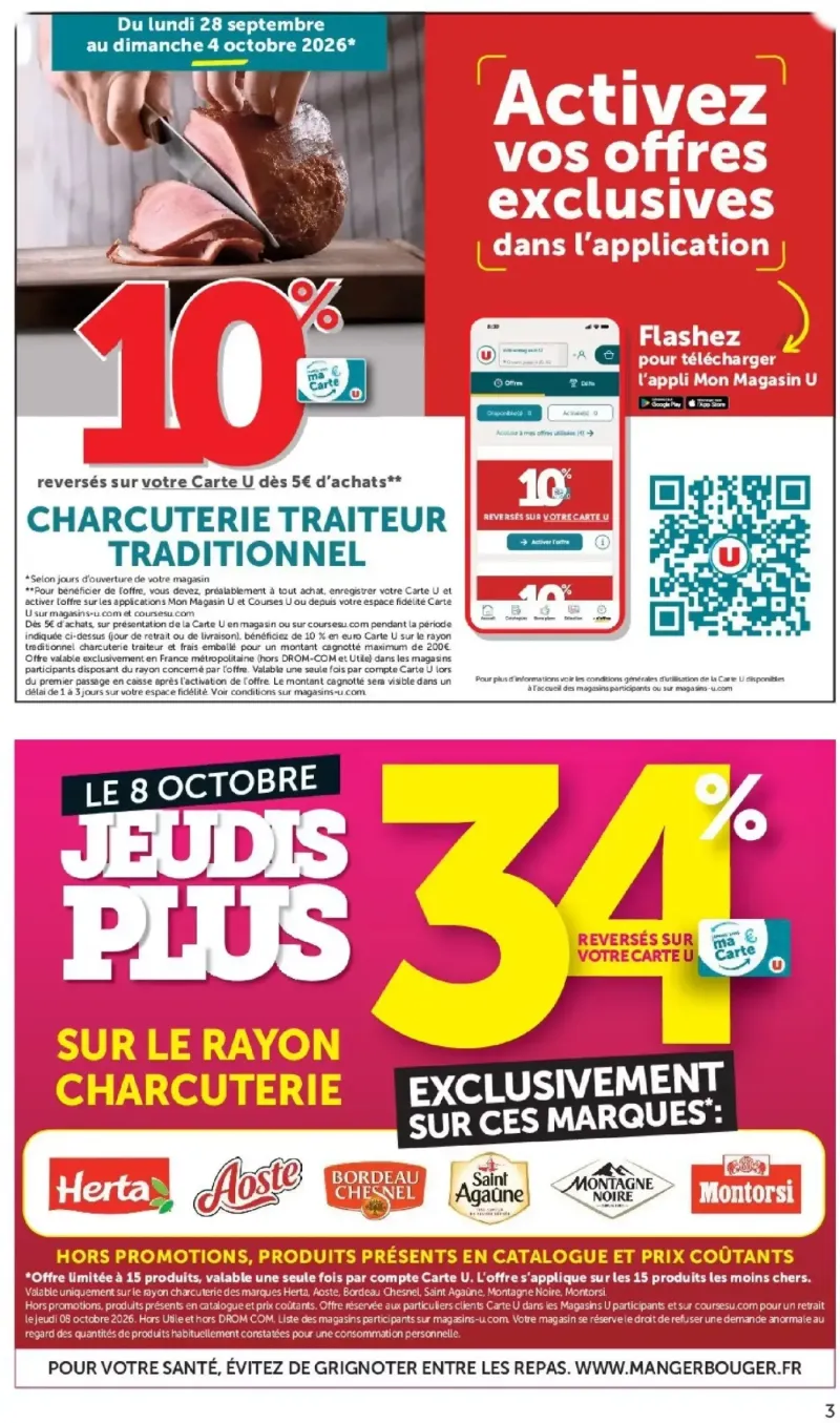 U Express catalogue du 29/09 – page 3