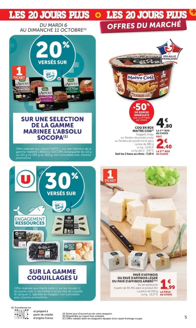 U Express catalogue du 06/10 au 19/10/2026 – page 5