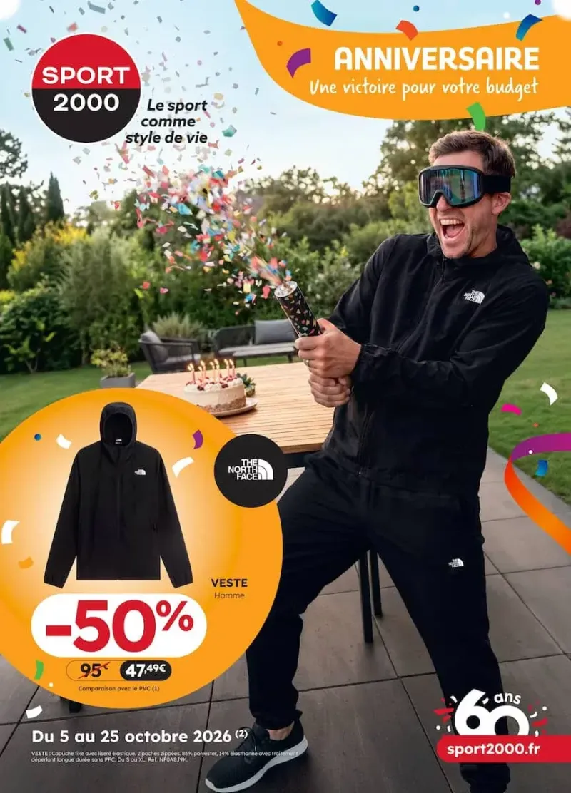 Sport 2000 catalogue du 05/10 au 26/10/2026 – page 1