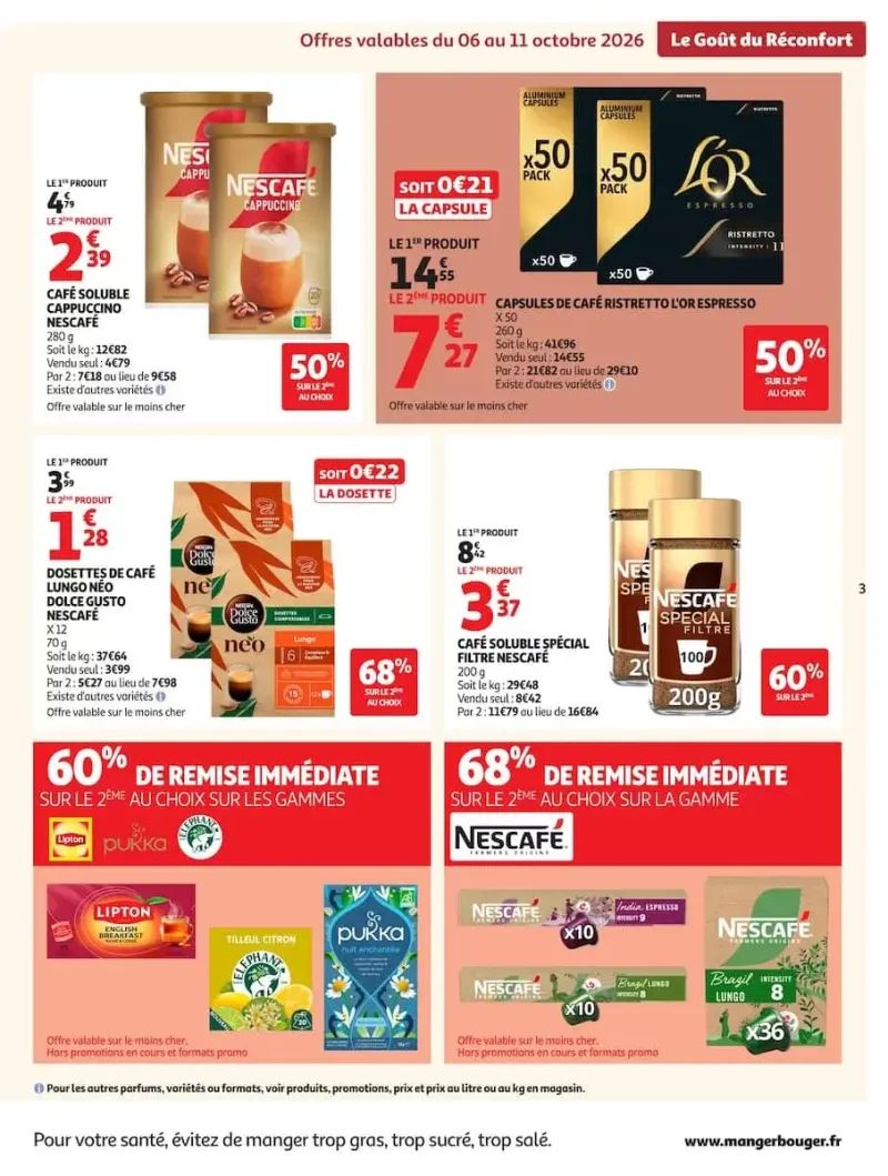 Auchan Supermarché catalogue du 06/10 au 11/10/2026 – page 3