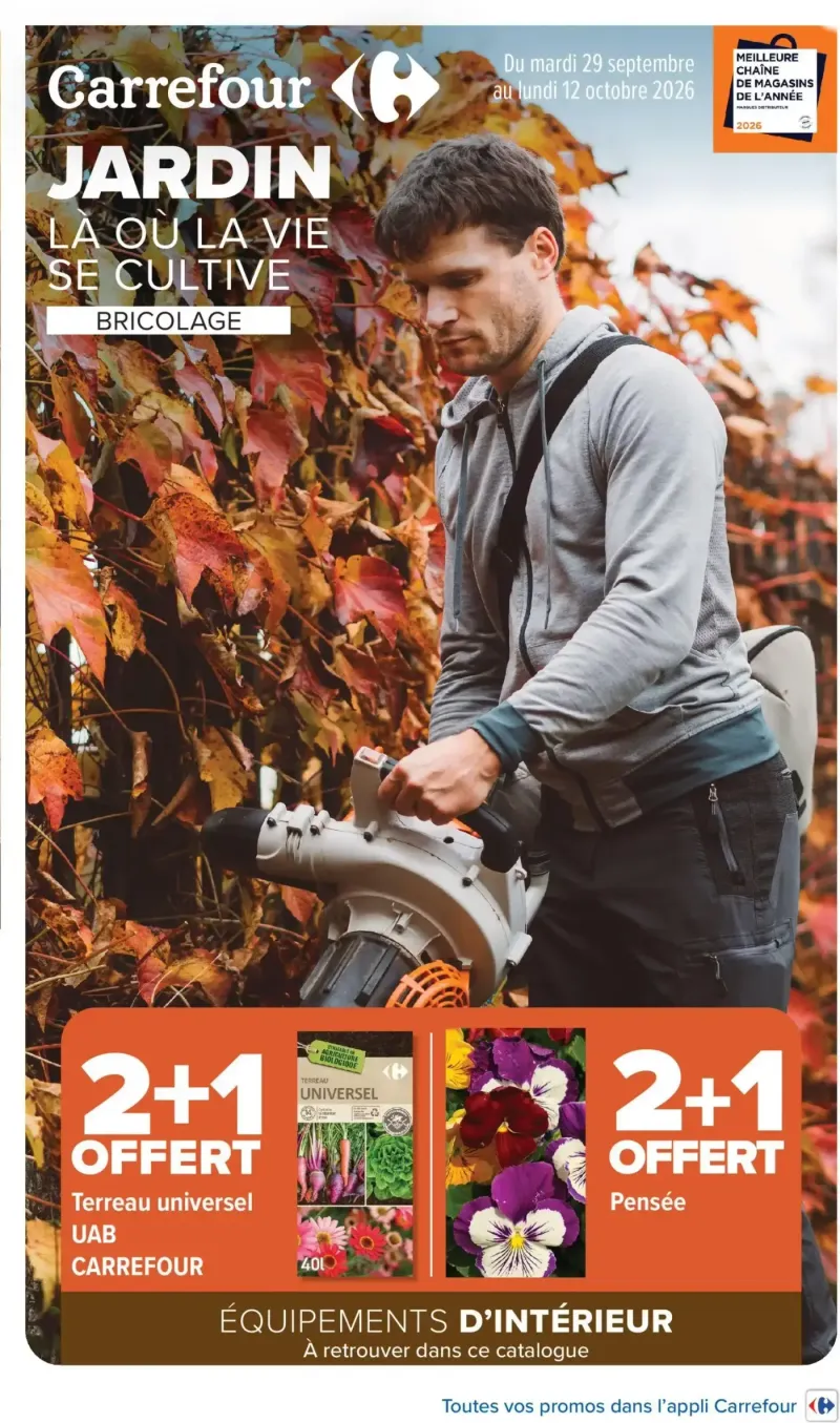 Carrefour catalogue du 29/09 – page 1