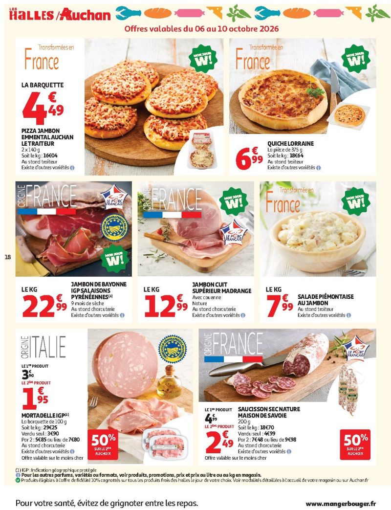 Auchan catalogue du 06/10 au 18/10/2026 – page 18