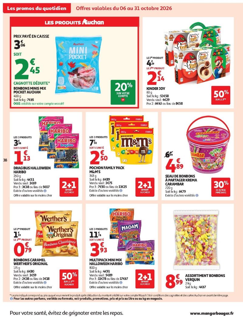 Auchan catalogue du 06/10 au 18/10/2026 – page 38