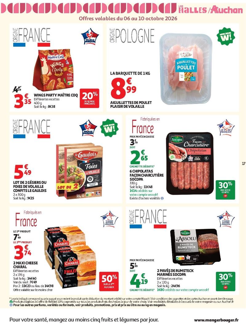Auchan catalogue du 06/10 au 18/10/2026 – page 17