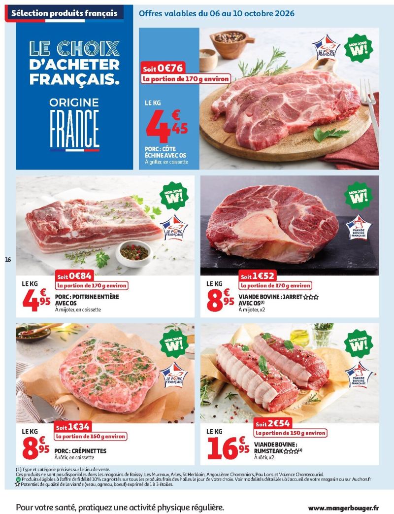 Auchan catalogue du 06/10 au 18/10/2026 – page 16