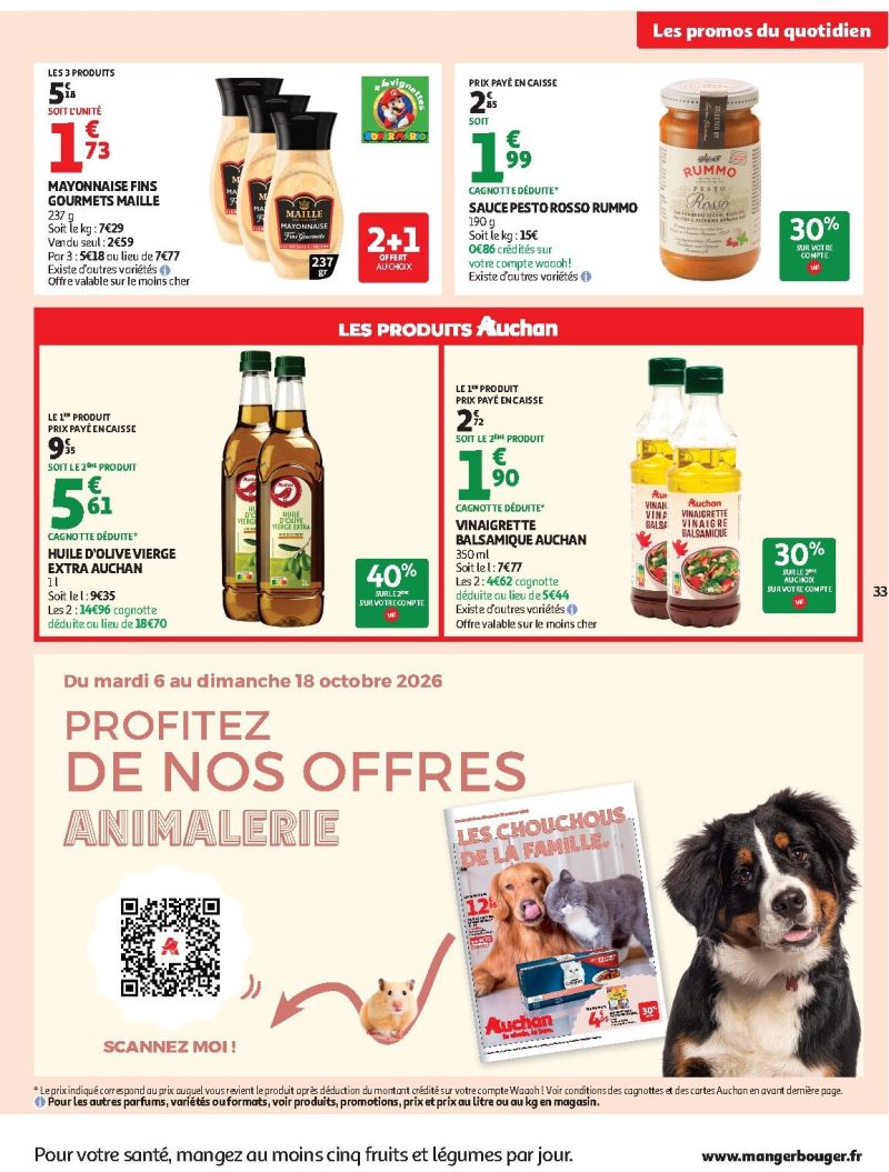 Auchan catalogue du 06/10 au 18/10/2026 – page 33