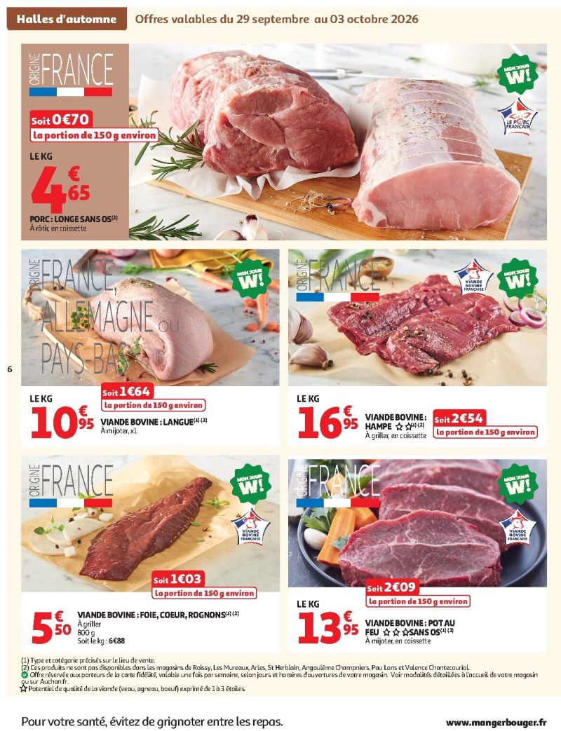 Auchan catalogue du 29/09 au 11/10/2026 – page 8