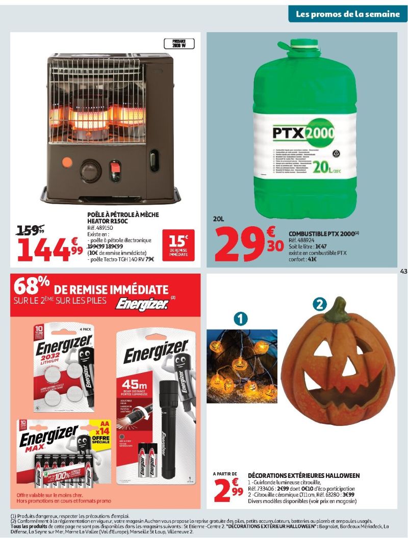 Auchan catalogue du 29/09 au 11/10/2026 – page 45