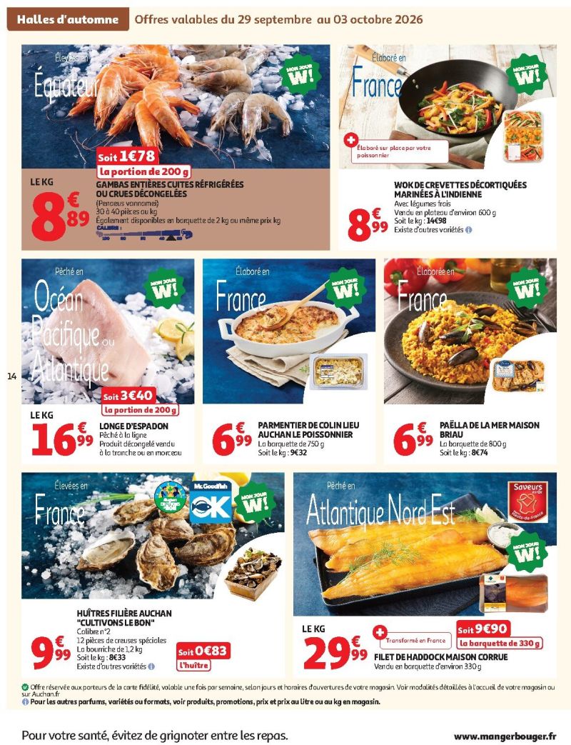 Auchan catalogue du 29/09 au 11/10/2026 – page 16