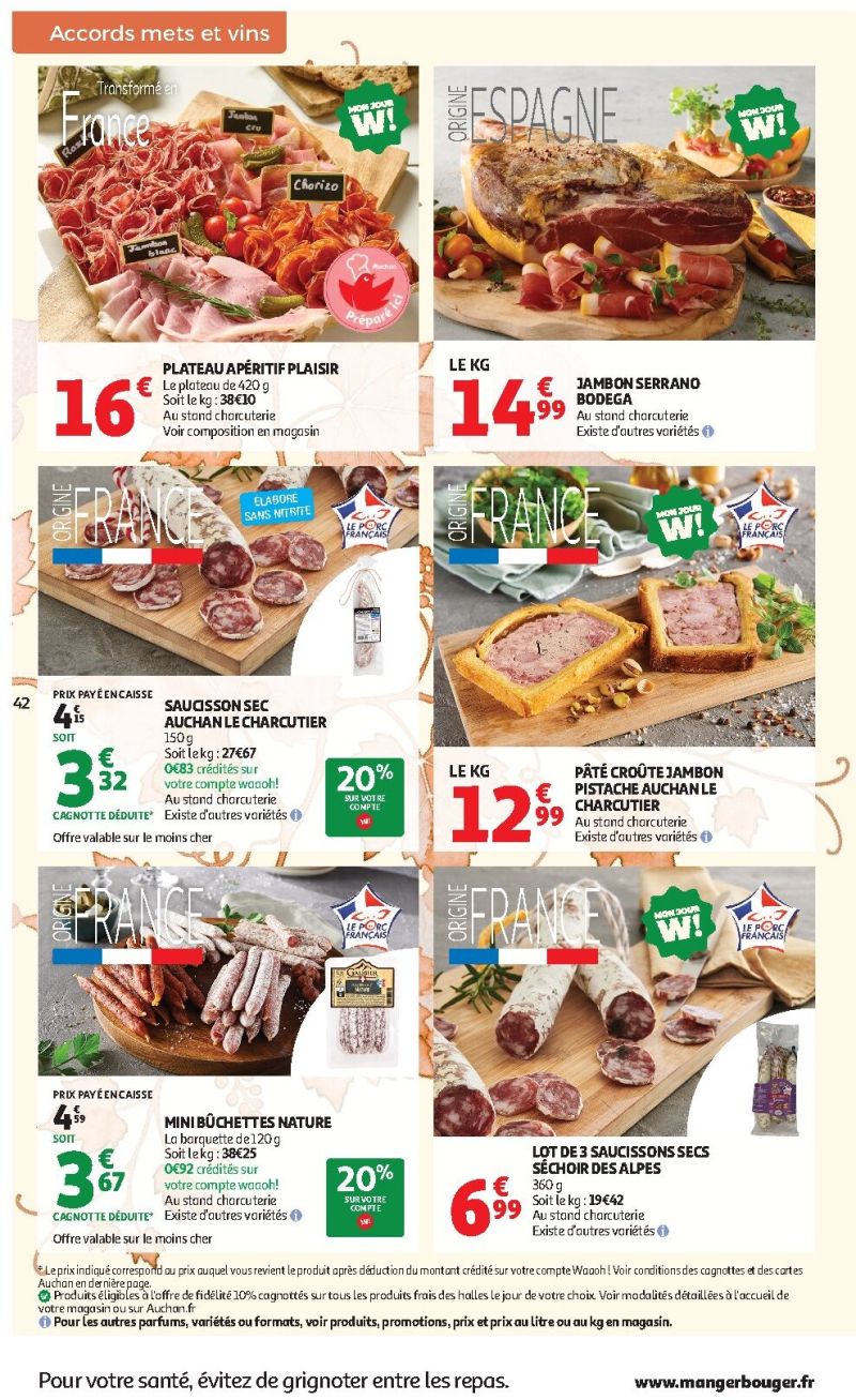 Auchan catalogue du 25/09 au 11/10/2026 – page 42