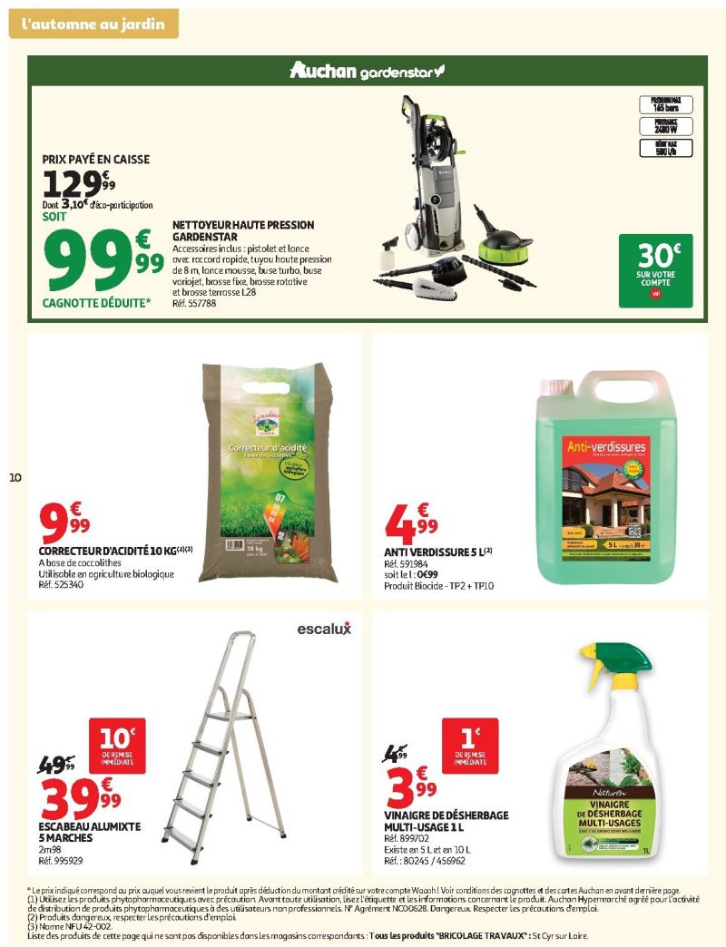 Auchan catalogue du 22/09 au 11/10/2026 – page 10