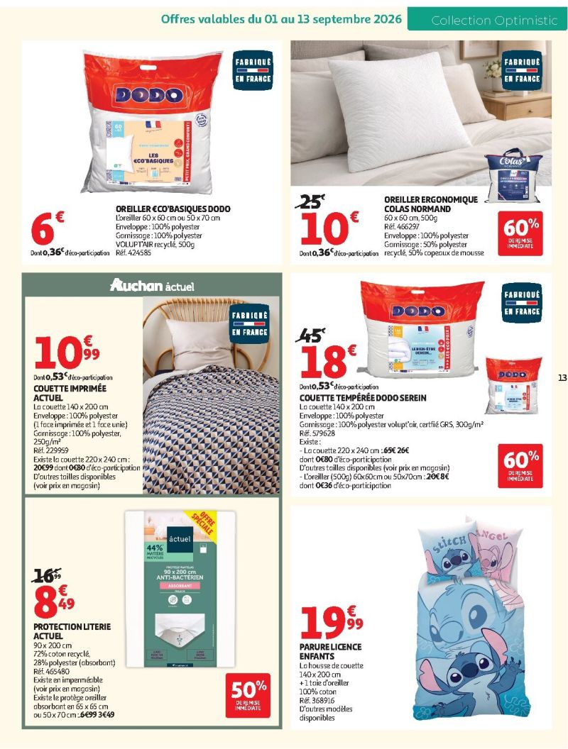 Auchan catalogue du 01/09 au 01/11/2026 – page 13