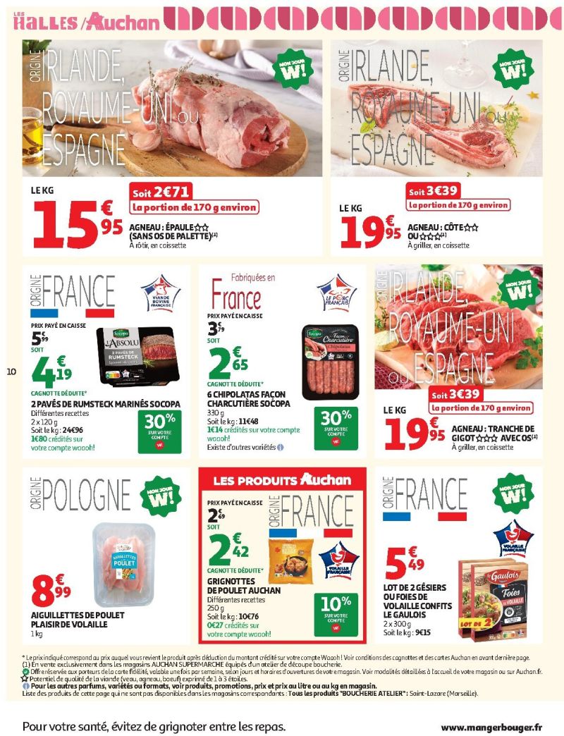 Auchan catalogue du 06/10 au 10/10/2026 – page 10