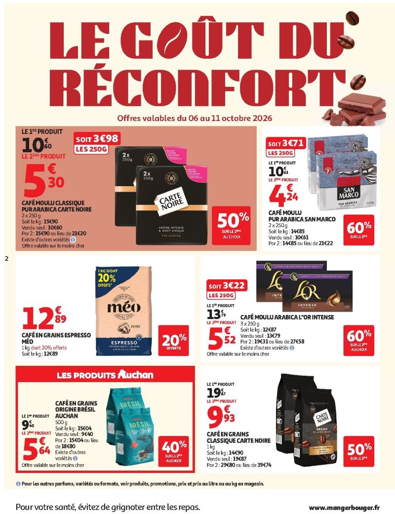 Auchan catalogue du 06/10 au 10/10/2026 – page 2
