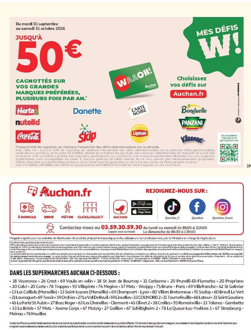 Auchan catalogue du 06/10 au 10/10/2026 – page 19