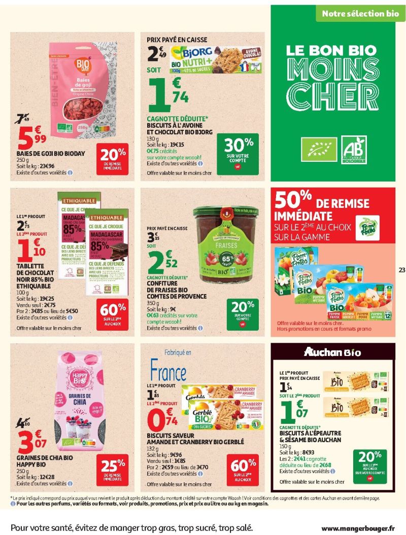 Auchan catalogue du 29/09 au 10/10/2026 – page 23
