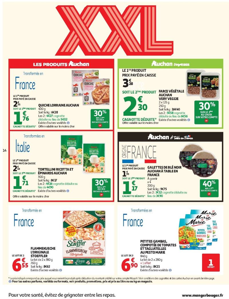 Auchan catalogue du 29/09 au 10/10/2026 – page 14