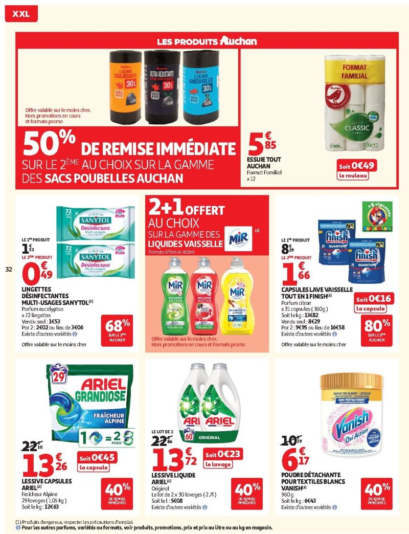 Auchan catalogue du 29/09 au 10/10/2026 – page 32