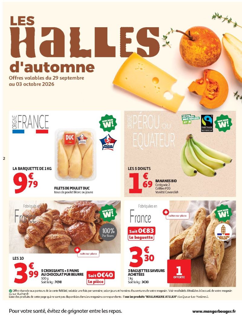 Auchan catalogue du 29/09 au 10/10/2026 – page 2