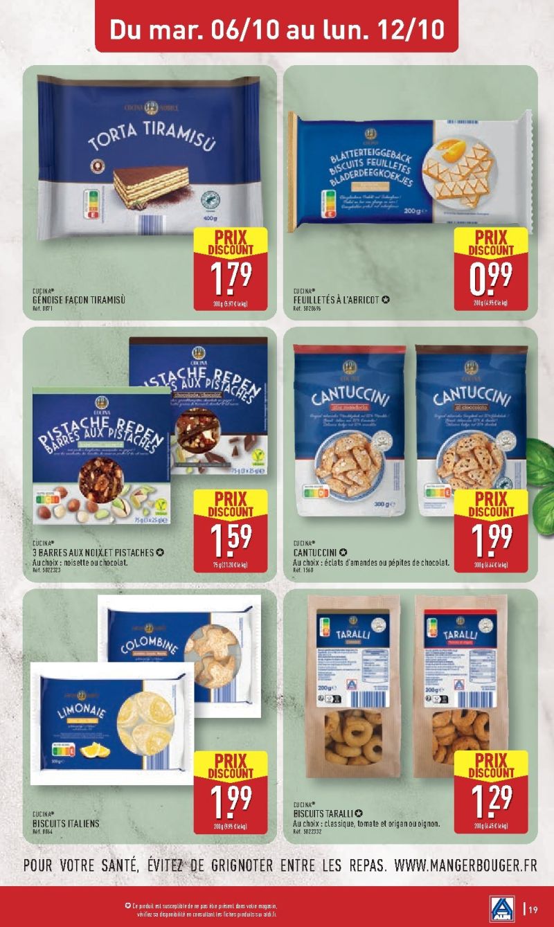 Aldi catalogue du 06/10 au 12/10/2026 – page 21