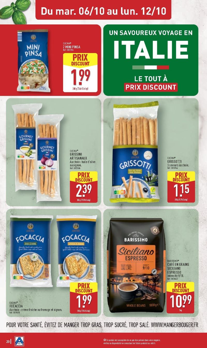 Aldi catalogue du 06/10 au 12/10/2026 – page 22