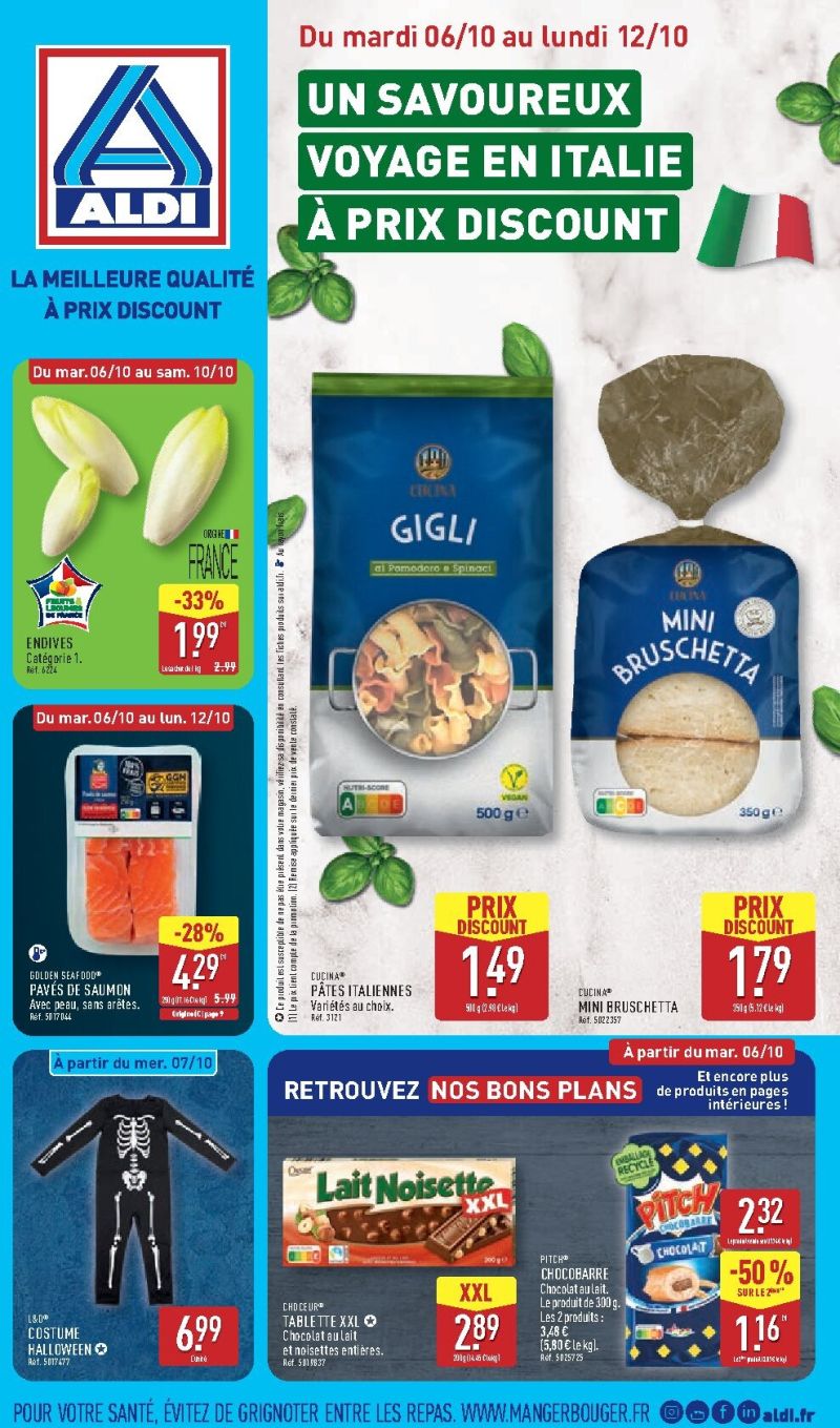 Aldi catalogue du 06/10 au 12/10/2026 – page 1