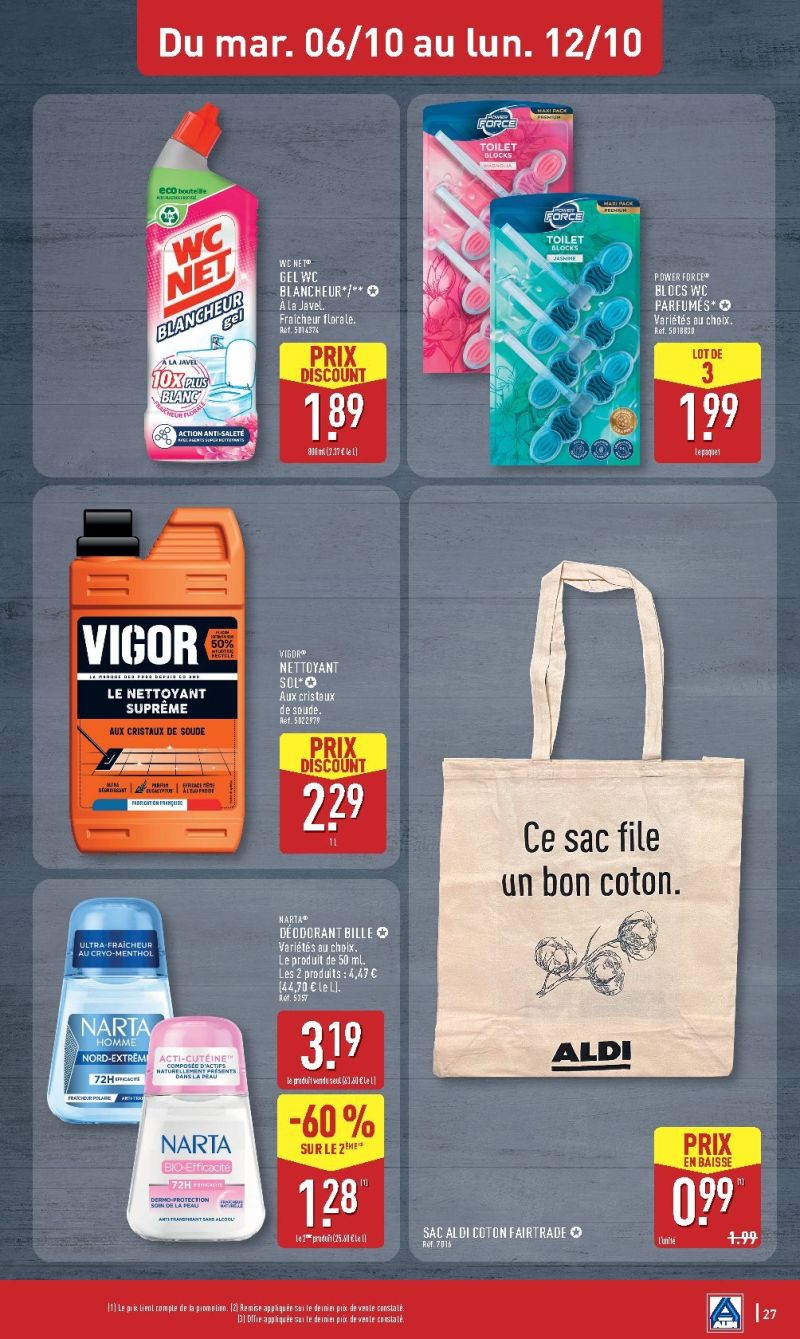 Aldi catalogue du 06/10 au 12/10/2026 – page 29
