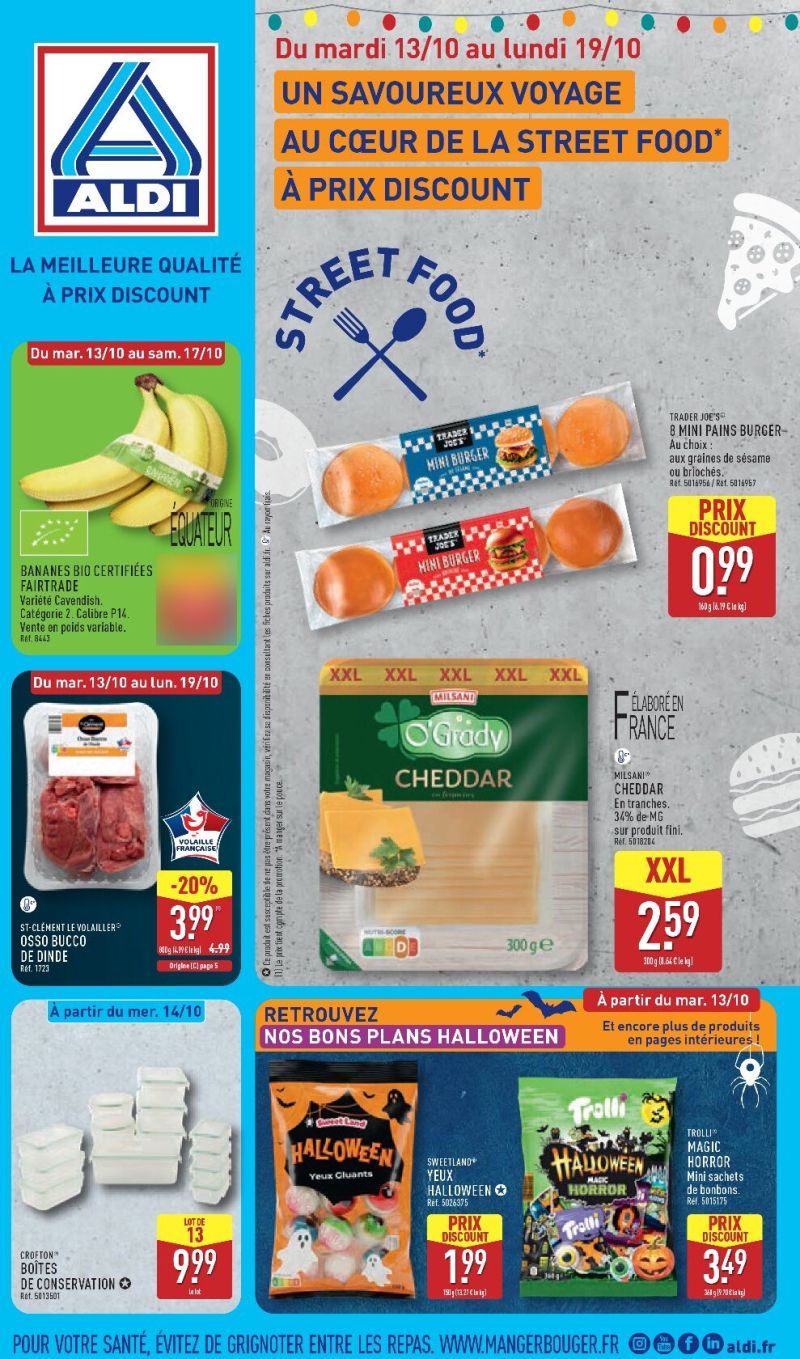 Aldi catalogue du 13/10 au 19/10/2026 – page 1