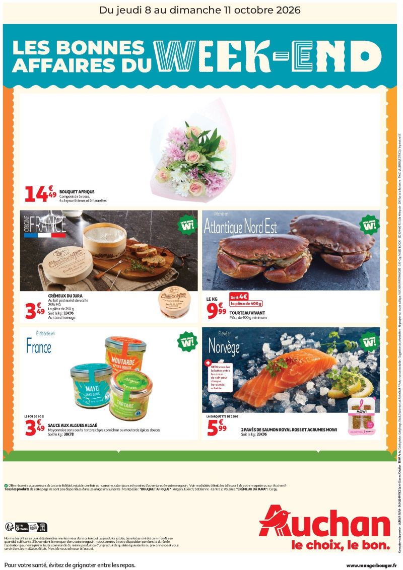 Auchan catalogue du 08/10 au 11/10/2026 – page 2